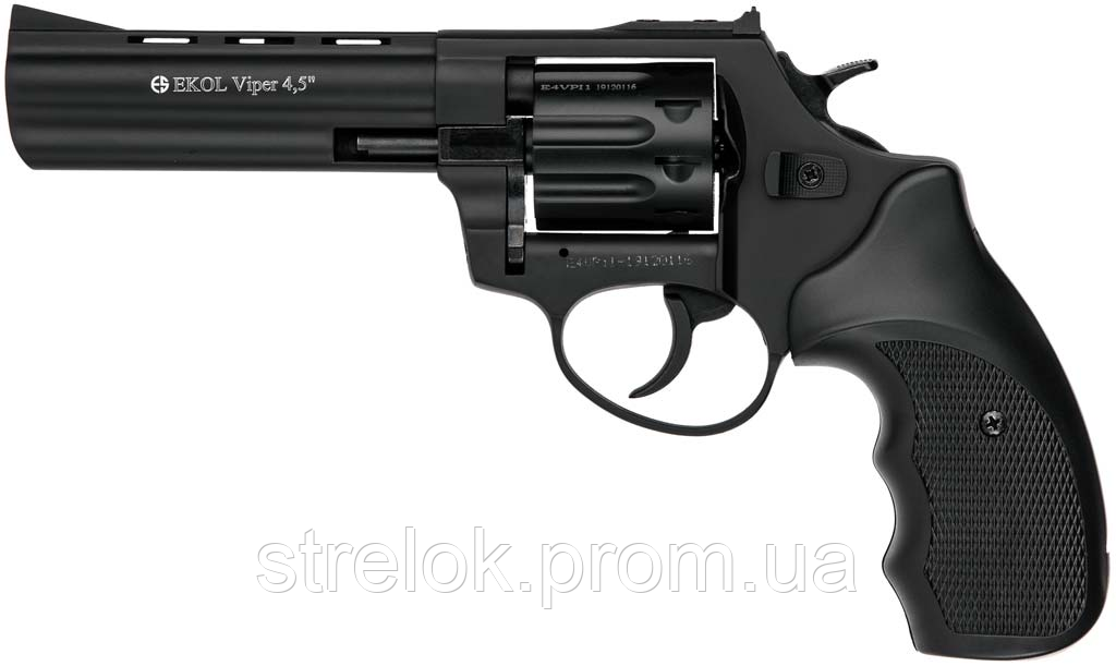 Револьвер Флобера Ekol Viper 4,5" Black + 50 патронів в подарунок