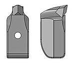 MonoTip V-Lock – фіксований молоток з 1 маленькою напайкою, фото 2