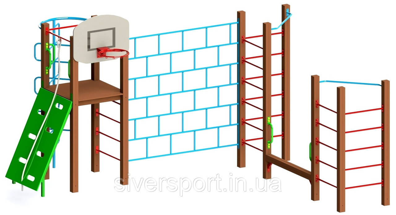 Гімнастичний комплекс "Спортік-плюс" SiverSport KID682, фото 1