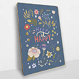 Дерев'яний Постер Keep it happy, фото 2