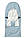 BabyBjorn - Змінний текстиль для шезлонга Balance, Blue/Grey (Cotton/Jersey), фото 3