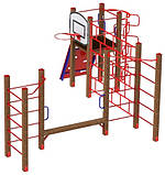 Гімнастичний комплекс "Спортік-плюс" SiverSport KID682, фото 3