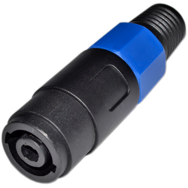 Гніздо Спікон 4-х контактний, на кабель, (XLR) 4pin Speakon 4P, VK10828