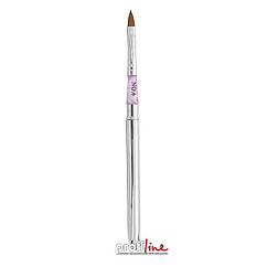 Пензель для акрилу з металевою ручкою Gloris (ал No 6)