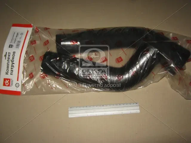 Патрубок радіатора КАМАЗ ЄВРО (компл. 2 шт.)