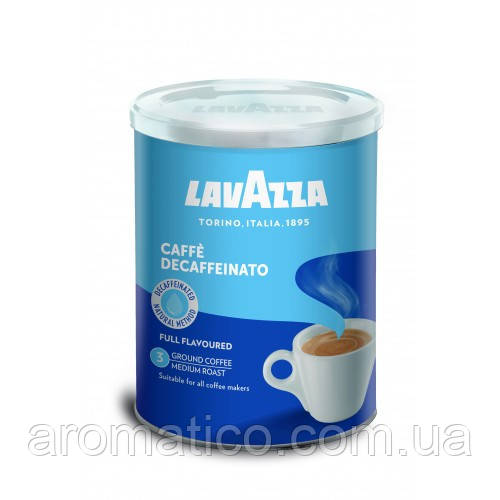 Кава мелена Lavazza Dek з/б 250 гр