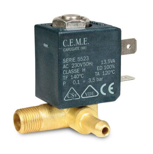 Клапан 1/8" нормально-закритий електромагнітний CEME 5523
