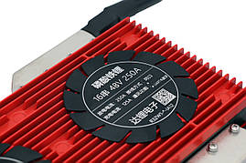 BMS smart плата LiFePO4 48V 16S 250A для літій-залізо-фосфатних акумуляторів симетрия з Bluetooth, фото 2