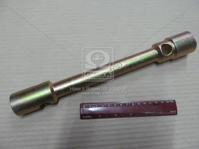 Ключ балонний ГАЗЕЛЬ, КАМАЗ (24х27) (L=300 мм) (оцинкований)