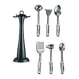 Набір кухарів 7 Предметів із неіржавкої сталі Rainbow MR-1501 Набори кухонного приладдя неіржавка сталь, фото 2