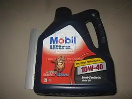 Олива моторна Mobil ULTRA 10W-40 (Каністра 4л)