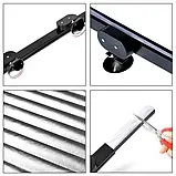 Телескопічна складана сонцезахисна шторка на лобове скло, фото 4