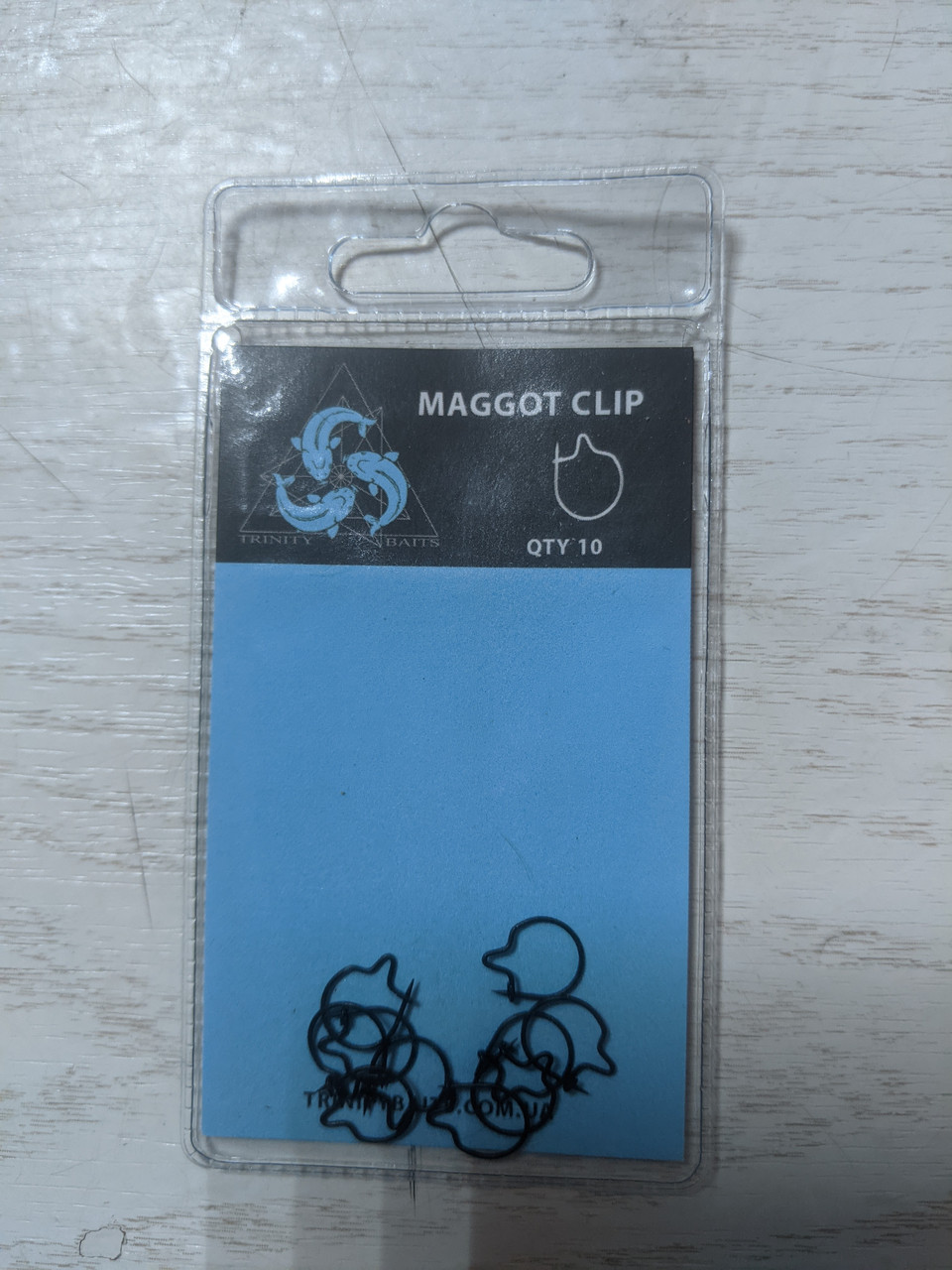 Зажим Trinity Baits для Личинки Maggot Klip mini, фото 1