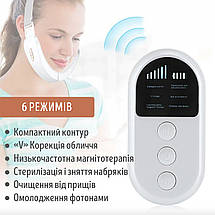 Масажер мікрострумовий для підборіддя Swan DS-FM0005з пультом для другого підборіддя білий, фото 6