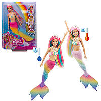 Barbie Dreamtopia Mermaid GTF89 Лялька Барбі Русалонька міняє колір