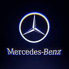 Логотип підсвічування дверей  Mercedes-Bens (W208,W209), W240, C199, (R171,R172, W203) Лінза скло HD зображення, PREMIUM, фото 3