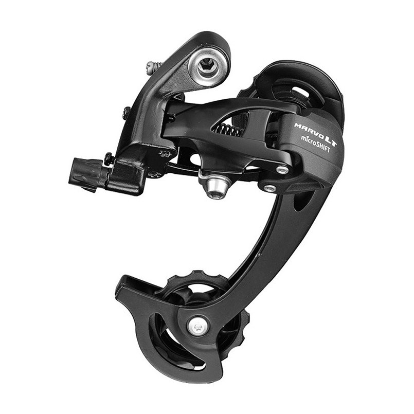 Задний переключатель MicroSHIFT 9s, стальная длинная лапка, max звезда ...