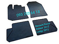 Коврики резиновые Renault Dokker с 2012 ковры салона авто