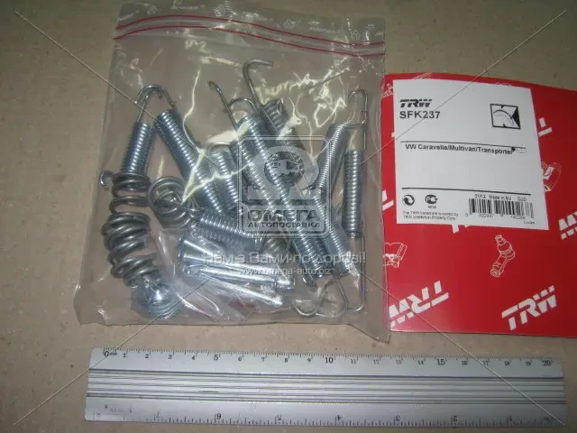 Колодка гальм. компл. монтажний VW T4 задн. (вир-во TRW)