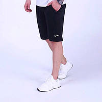 Мужские спортивные шорты Nike черные Найк повседневные на лето
