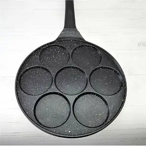 Cковорода для оладок та панкейків Edenberg EB-7512 з мармуровим антипригарним покриттям 27 см