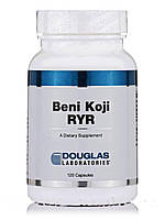 Бени Коджи Красный дрожжевой рис Douglas Laboratories (Beni Koji Red Rice Yeast) 120 кампсул