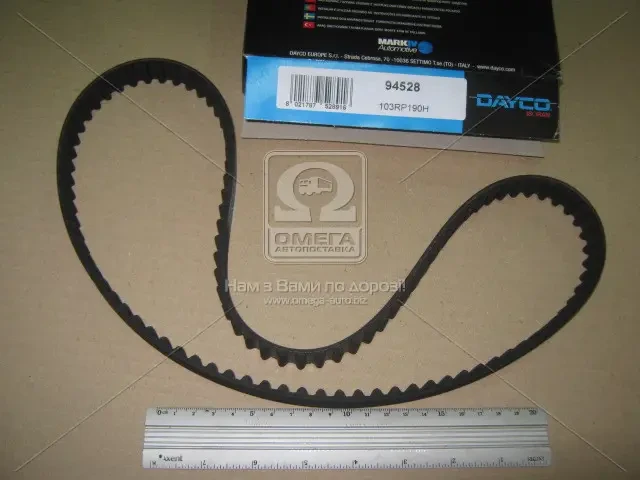 Ремінь зубч. ГРМ Z=103x19.0 (Вир-во DAYCO)