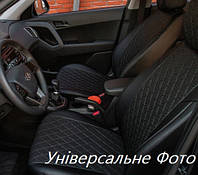 Автомобільні чохли салону Citroen C-Elysee/Peugeot 301 Седан 2013 -> Жакард чорні