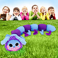 Плюшевая мягкая игрушка Poppy Playtime Собачка-гусеница, Мопс Хагги Вагги Пи Джей, 40 см