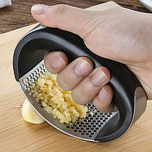 Ручний подрібнювач прес давилка для часнику Garlic press (Часничниця, чеснокодавилка з ручкою) (237)
