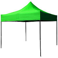 Торговий зелений розсувний намет 3 х 6 м намет гармошка