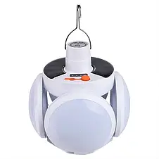 Ліхтар-лампа на сонячній батареї BL-2029 універсальний кемпінговий, фото 2