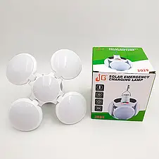 Ліхтар-лампа на сонячній батареї BL-2029 універсальний кемпінговий, фото 3