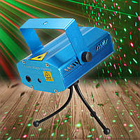Лазерный проектор Диско со световыми эффектами для дома и дискотеки со штативом