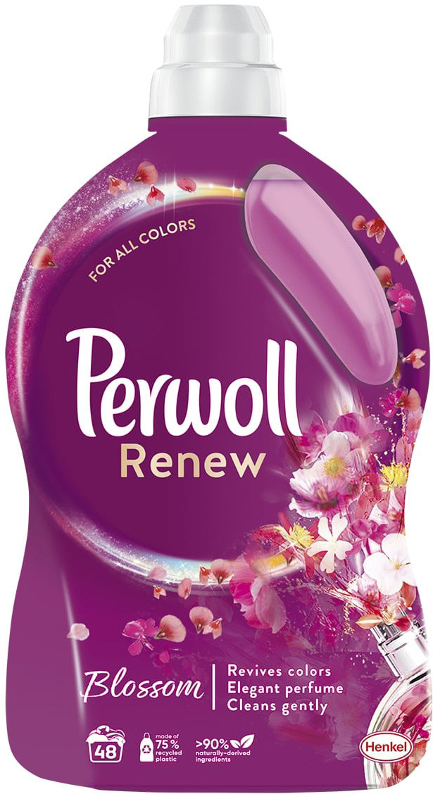 Гель для прання Perwoll "Renew & Blossom" Відновлення та аромат (2880мл.)