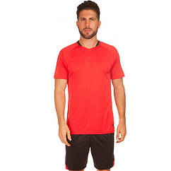 Форма футбольна Zelart 5022 розмір XL (46-48) зріст 170-175 см Red-Black