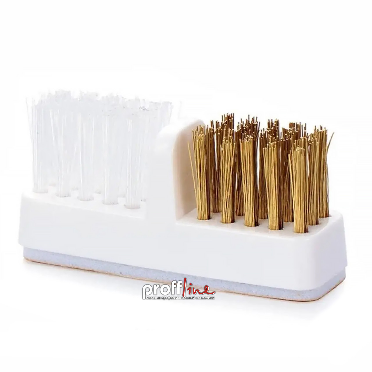 Щітка для чищення фрез комбінована (метал+нейлон), фото 1