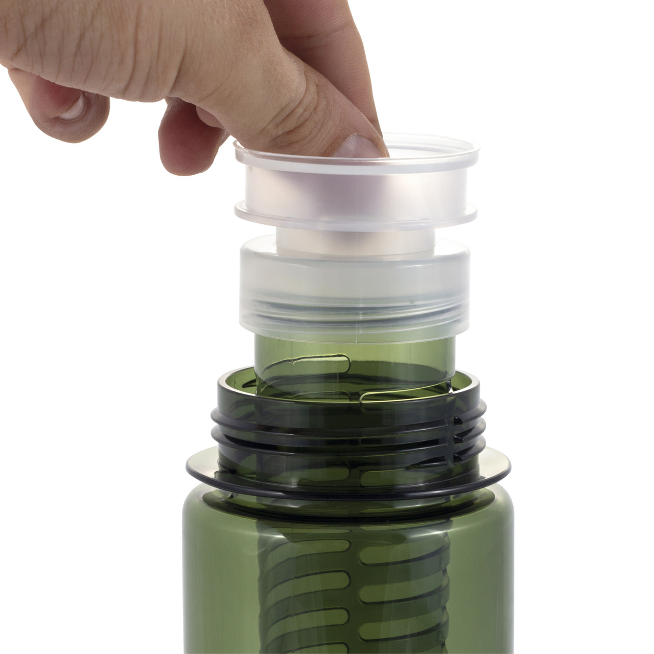 Спортивная бутылка для воды Kamille Зеленый 750мл из пластика KM-2304 "Lv" - фото 7 - id-p1855557807