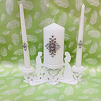 Підсвічник для весільних свічок Сімейний камін