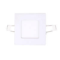 Светильник LED врезной Electro House 3W 4100K квадратный белый