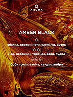 Аромат / Отдушка AMBER BLACK - для изготовления свечей и аромадиффузоров с ароматом с ароматом древесины