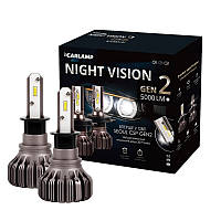 LED лампы H3 Carlamp Night Vision 5500 K 5000 LM