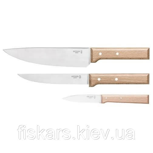 Набір кухонних ножів Opinel Trio Box 3 Parallèle (001838)