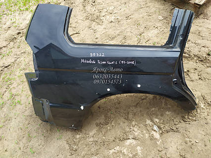 Крило заднє, Четверте (лонжерон,крило) задня права Mitsubishi Pajero Sport 1 1997-2008 КОРРОЗІЯ 000039322