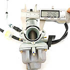 Карбюратор KEIHIN PZ30 квадроцикла мотоцикла ATV 200 250 300 з тросом газа і кронштейном, фото 5