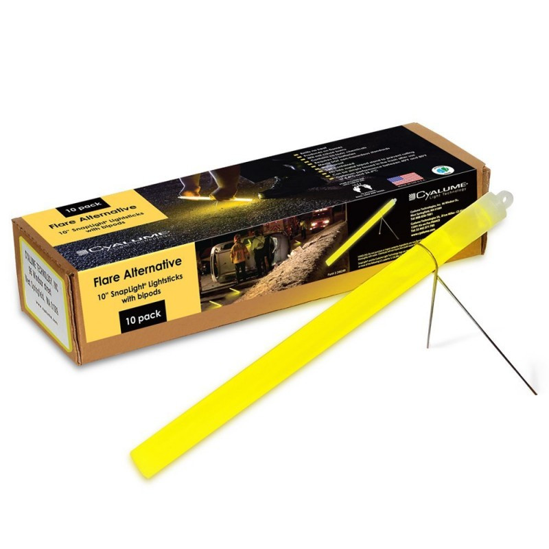 Хімічне джерело світла Cyalume SnapLight 10" YELLOW 2 години, фото 1
