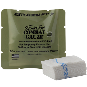 Бинт гемостатичний QuikClot Combat Gauze Z-Folded