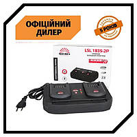 Зарядное устройство для 2-х аккумуляторов Vitals Professional LSL 1835-2P Топ 3776563