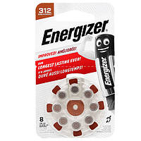 Батарейка ENERGIZER Zinc Air ZA312 (PR41) для слухового аппарата