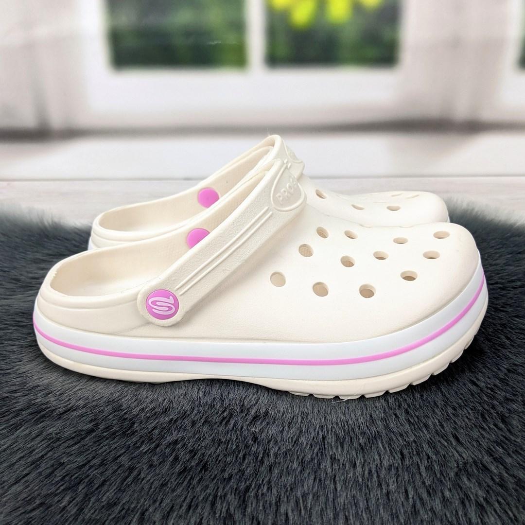 Сабо крокси жіночі піна кремові Progress 1488